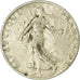 Coin, France, Semeuse, 50 Centimes, 1911, Paris, VF(20-25), Silver, KM:854