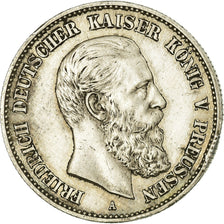 Coin, German States, PRUSSIA, Friedrich III, 2 Mark, 1888, Berlin, AU(50-53)
