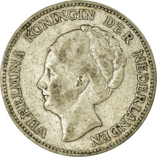 Moeda, Países Baixos, Wilhelmina I, Gulden, 1923, VF(30-35), Prata, KM:161.1