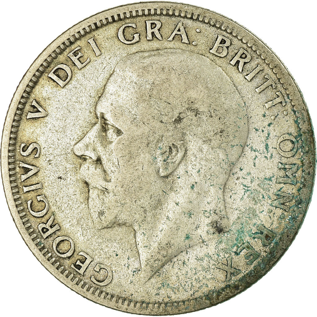 Coin, Great Britain, George V, Florin, Two Shillings, 1929, VF(30-35), Silver