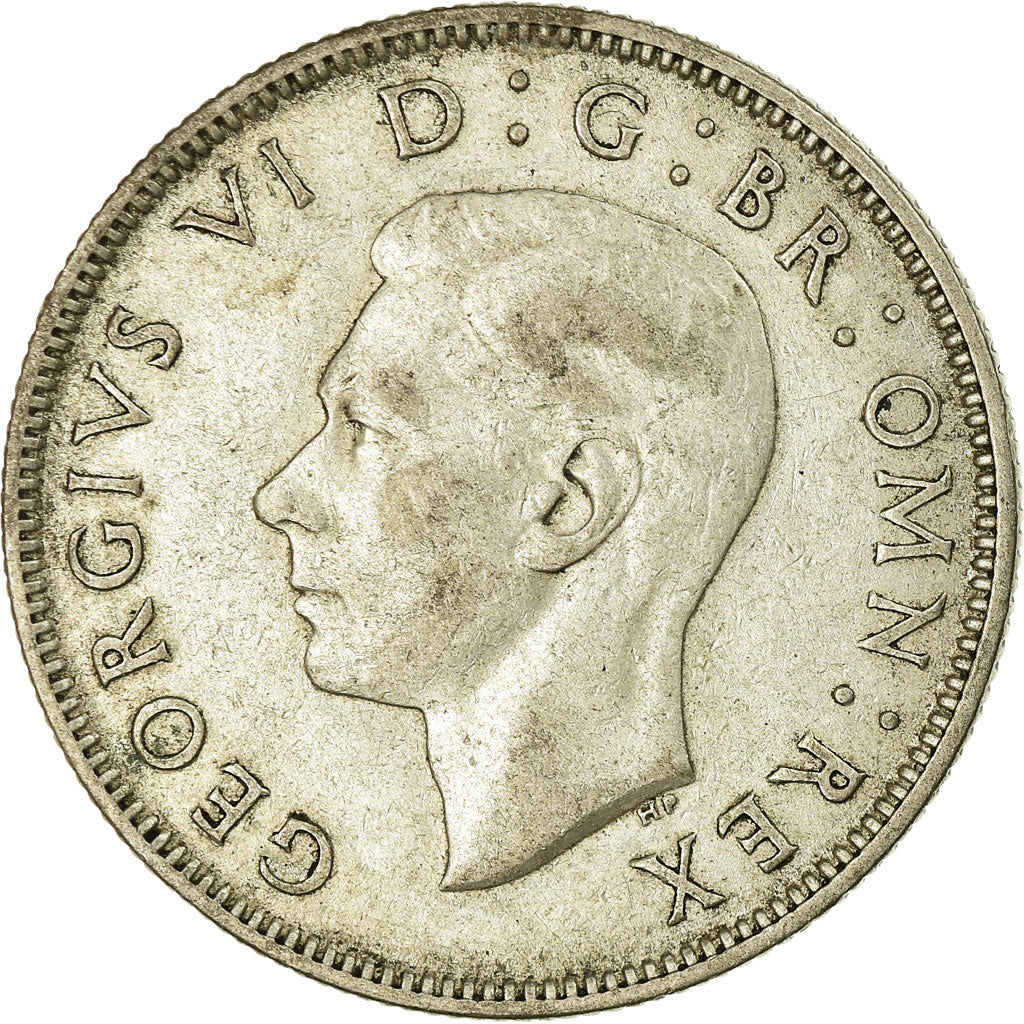 Coin, Great Britain, George VI, Florin, Two Shillings, 1943, VF(30-35), Silver