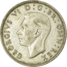 Coin, Great Britain, George VI, Florin, Two Shillings, 1943, VF(30-35), Silver