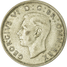 Coin, Great Britain, George VI, Florin, Two Shillings, 1946, VF(30-35), Silver