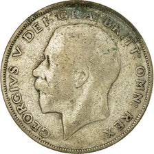 Coin, Great Britain, George V, 1/2 Crown, 1923, VF(20-25), Silver, KM:818.2