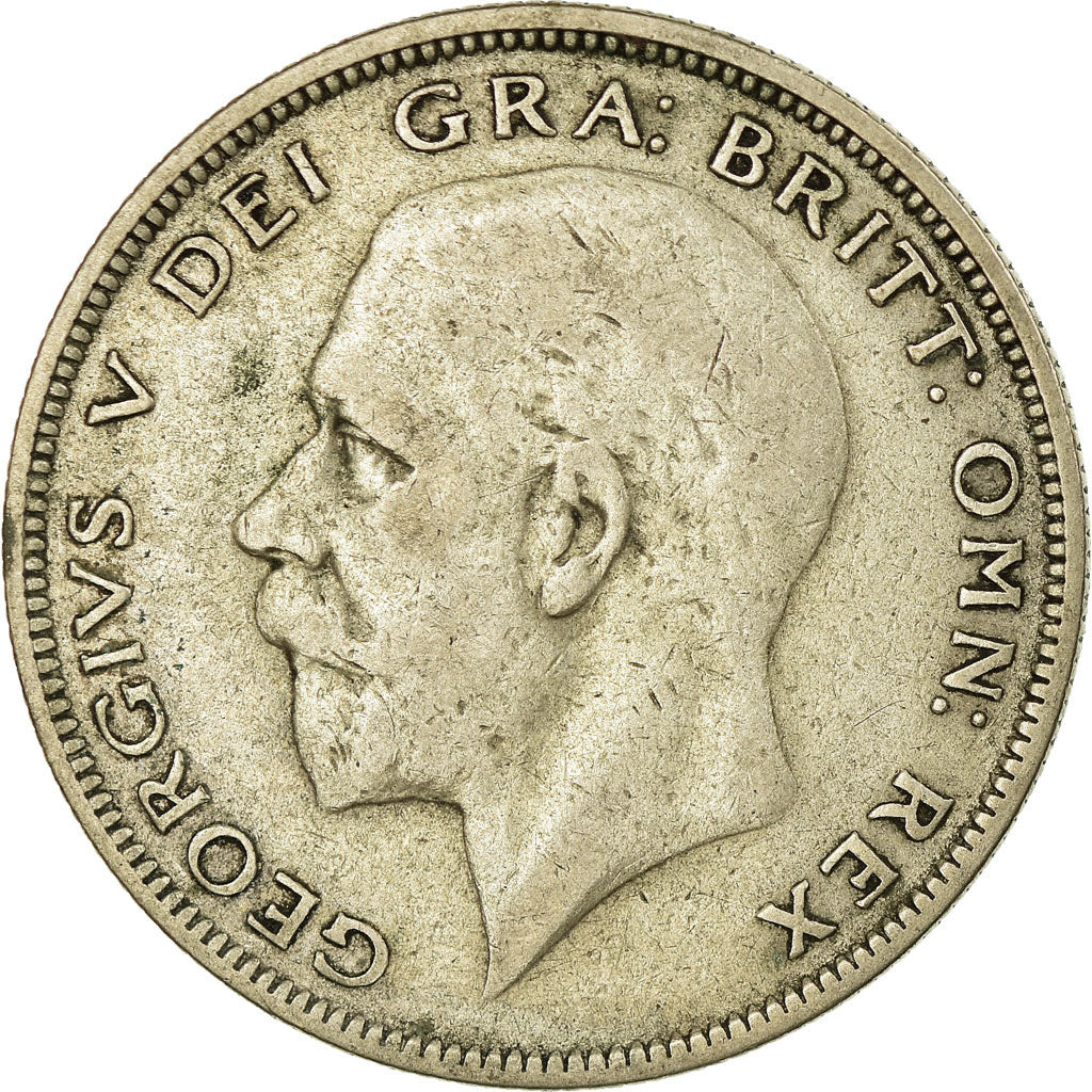 Coin, Great Britain, George V, 1/2 Crown, 1933, VF(30-35), Silver, KM:835