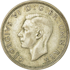 Coin, Great Britain, George VI, 1/2 Crown, 1939, EF(40-45), Silver, KM:856
