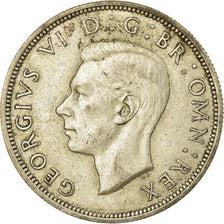 Coin, Great Britain, George VI, 1/2 Crown, 1942, EF(40-45), Silver, KM:856