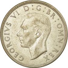 Coin, Great Britain, George VI, 1/2 Crown, 1945, EF(40-45), Silver, KM:856