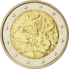 Włochy, 2 Euro, 2008, MS(63)
