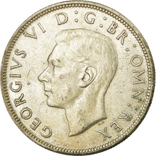 Coin, Great Britain, George VI, 1/2 Crown, 1946, VF(30-35), Silver, KM:856