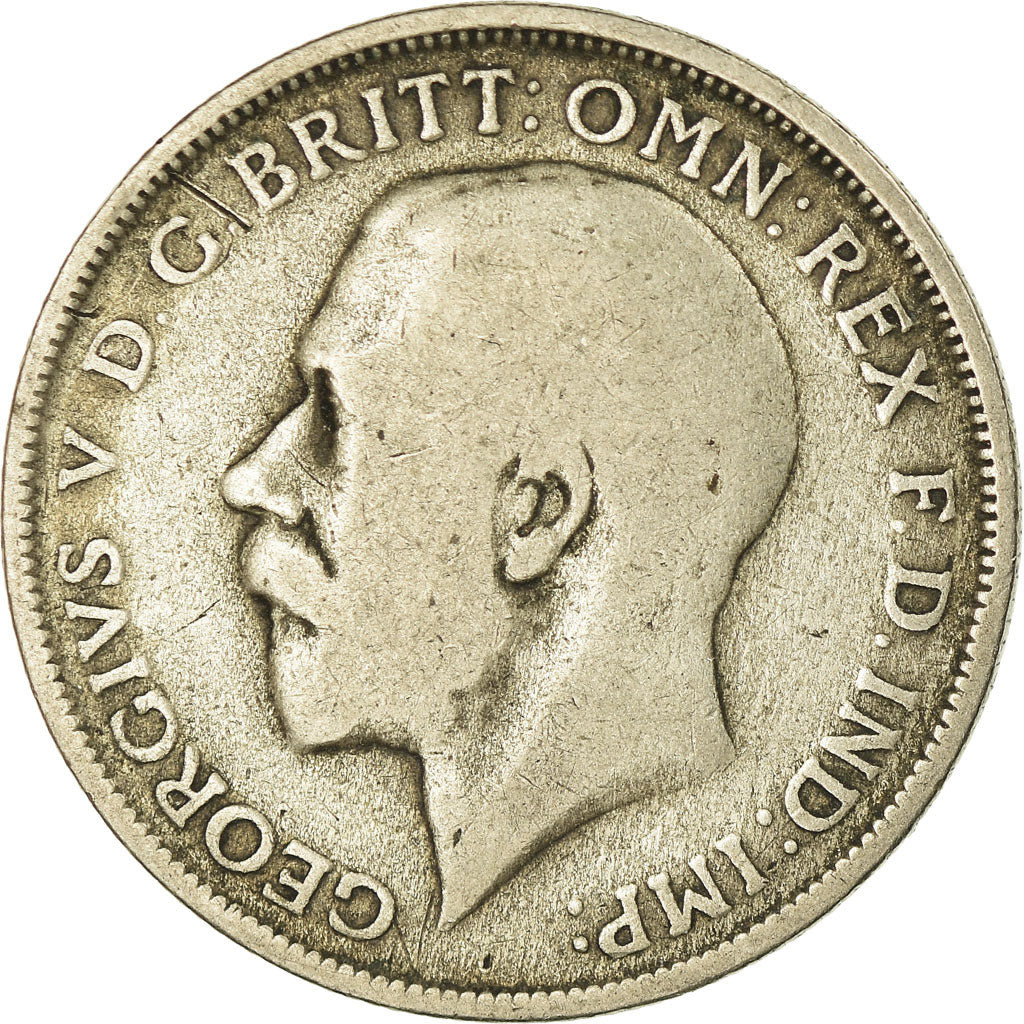 Coin, Great Britain, George V, Florin, Two Shillings, 1920, VF(20-25), Silver