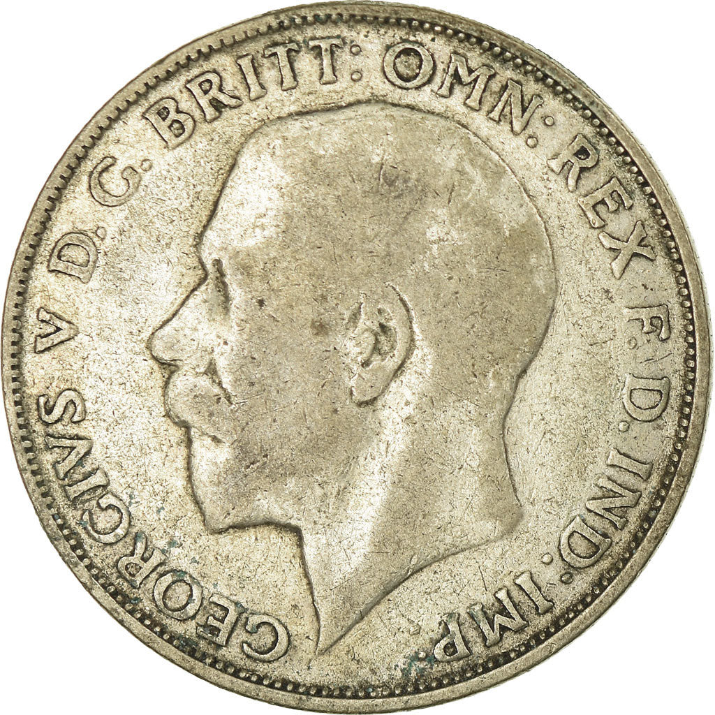 Coin, Great Britain, George V, Florin, Two Shillings, 1923, VF(20-25), Silver