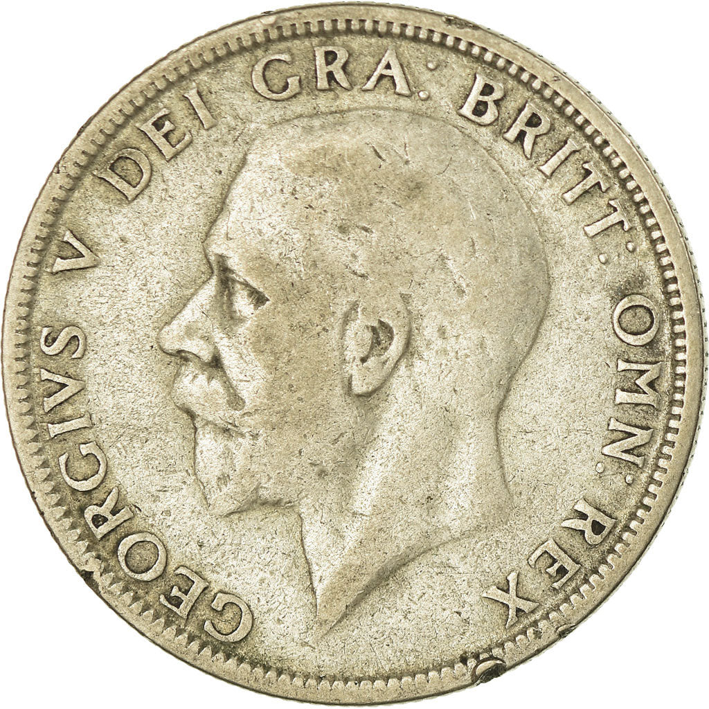 Coin, Great Britain, George V, Florin, Two Shillings, 1929, VF(20-25), Silver