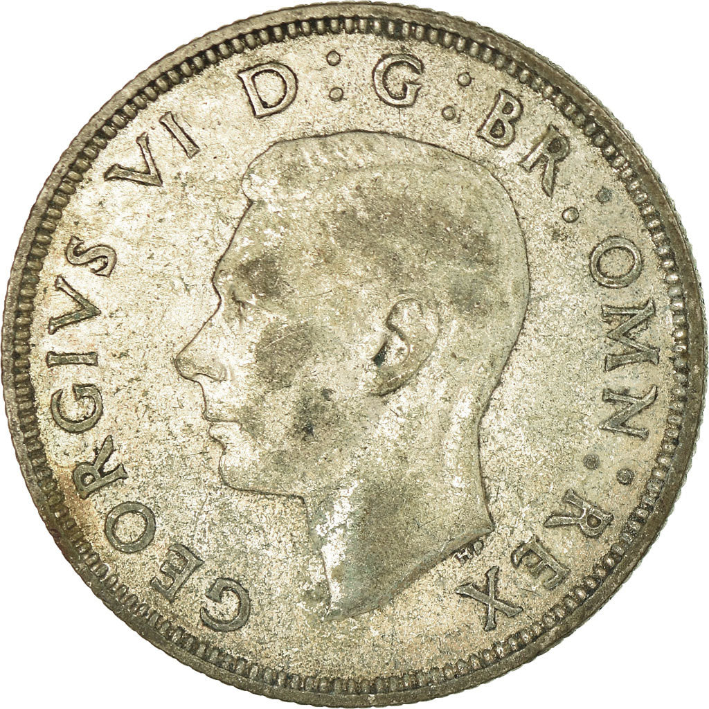 Coin, Great Britain, George VI, Florin, Two Shillings, 1940, VF(30-35), Silver