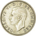 Coin, Great Britain, George VI, Florin, Two Shillings, 1945, AU(50-53), Silver