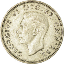 Coin, Great Britain, George VI, Florin, Two Shillings, 1946, EF(40-45), Silver