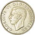Monnaie, Grande-Bretagne, George VI, Florin, Two Shillings, 1946, TTB+, Argent