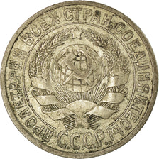 Moeda, Rússia, 15 Kopeks, 1925, EF(40-45), Prata, KM:87