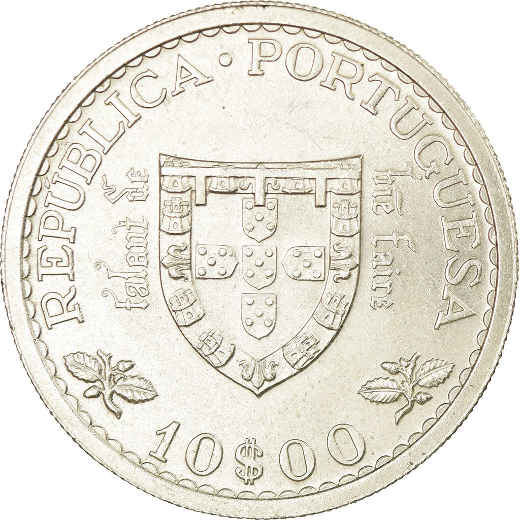 Coin, Portugal, 10 Escudos, 1960, Lisbon, MS(63), Silver, KM:588
