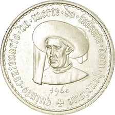 Coin, Portugal, 20 Escudos, 1960, MS(60-62), Silver, KM:589