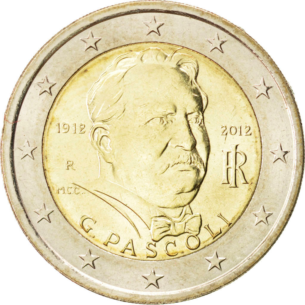 Italy, 2 Euro, 2012, MS(63)