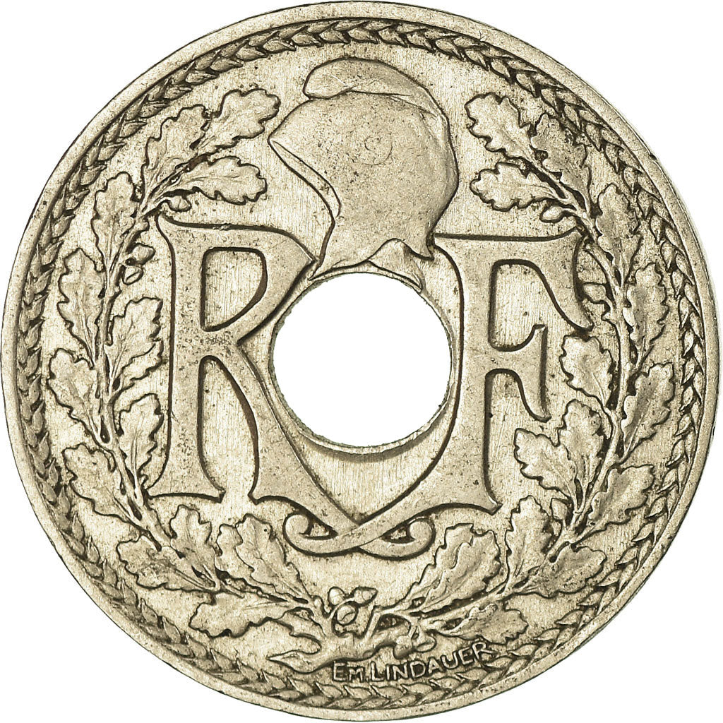 Coin, France, Lindauer, 25 Centimes, 1914, EF(40-45), Nickel, KM:867