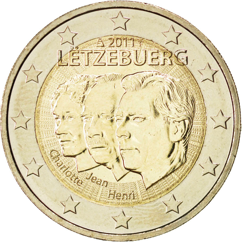 Luxemburgo, 2 Euro, 2011, SC