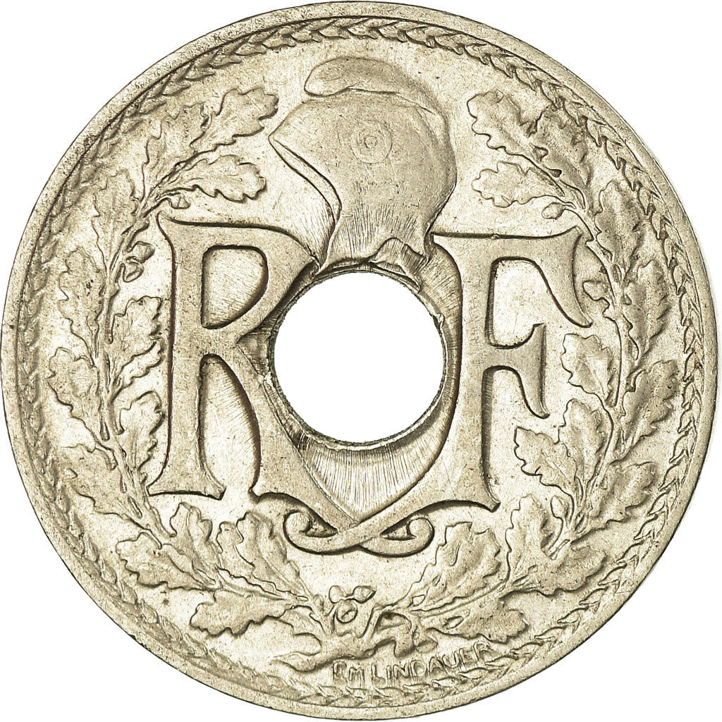 Coin, France, Lindauer, 25 Centimes, 1914, AU(50-53), Nickel, KM:867