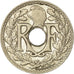 Moneta, Francja, Lindauer, 25 Centimes, 1915, AU(55-58), Nikiel, KM:867, Le