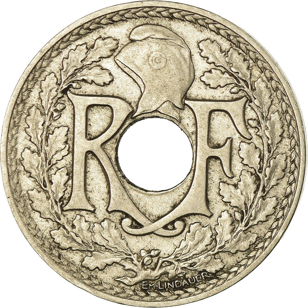 Monnaie, France, Lindauer, 25 Centimes, 1916, TTB, Nickel, Gadoury:379, KM:867