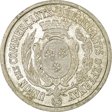 Moeda, França, Union des Commerçants Détaillants, Epernay, 25 Centimes, 1922