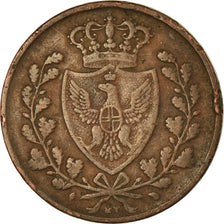 Coin, ITALIAN STATES, SARDINIA, Carlo Felice, 5 Centesimi, 1826, Genoa