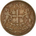 Coin, INDIA-BRITISH, 1/4 Anna, 1858, Heaton, Birmingham, VF(30-35), Copper