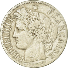 Coin, France, Cérès, 2 Francs, 1888, Paris, VF(20-25), Silver, KM:817.1