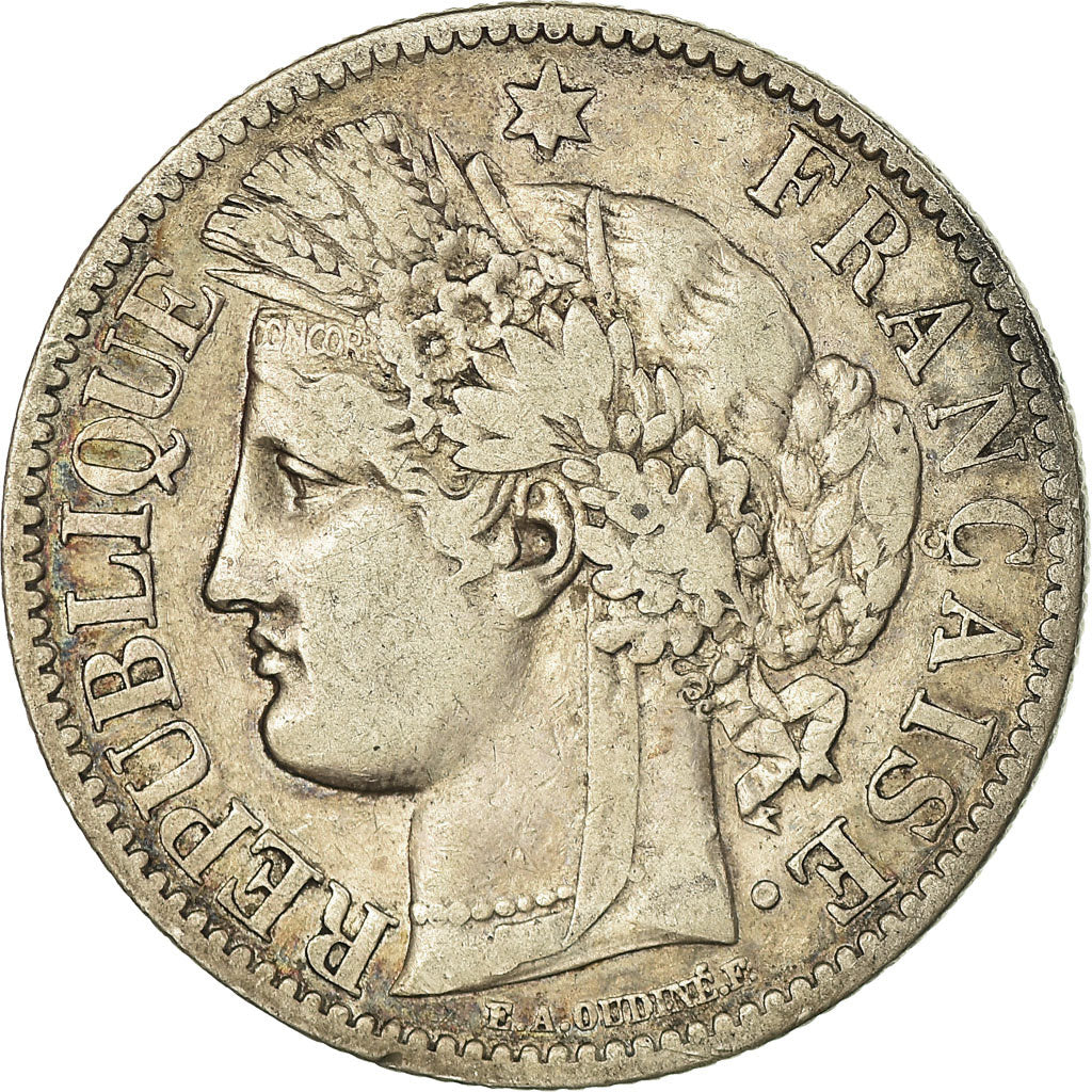 Coin, France, Cérès, 2 Francs, 1894, Paris, EF(40-45), Silver, KM:817.1