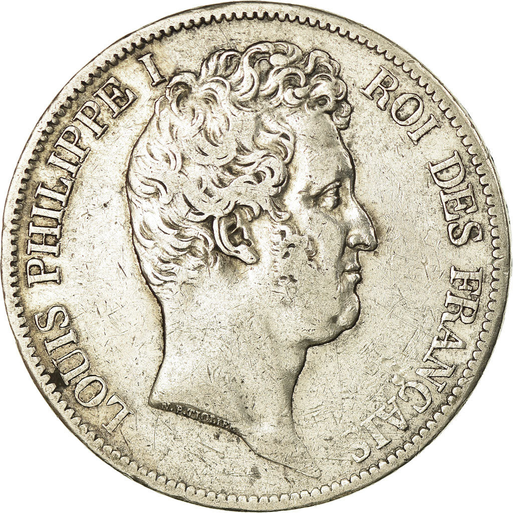 Monnaie, France, Louis-Philippe, 5 Francs, 1831, Bordeaux, TB+, Argent