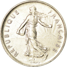 Münze, Frankreich, Semeuse, 5 Francs, 1984, Paris, VZ+, Nickel Clad