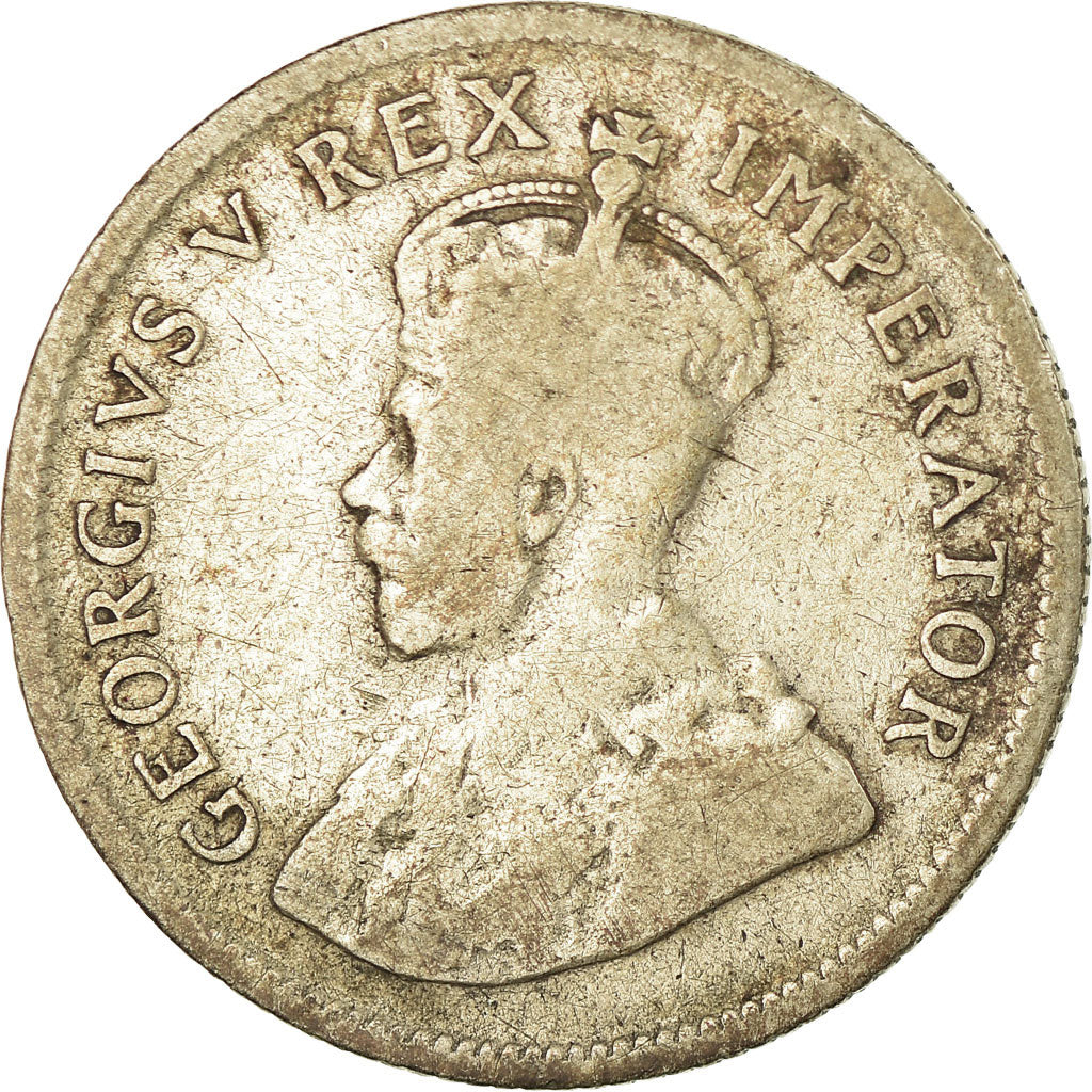 Moneta, Sudafrica, George V, Shilling, 1923, MB, Argento, KM:17.1