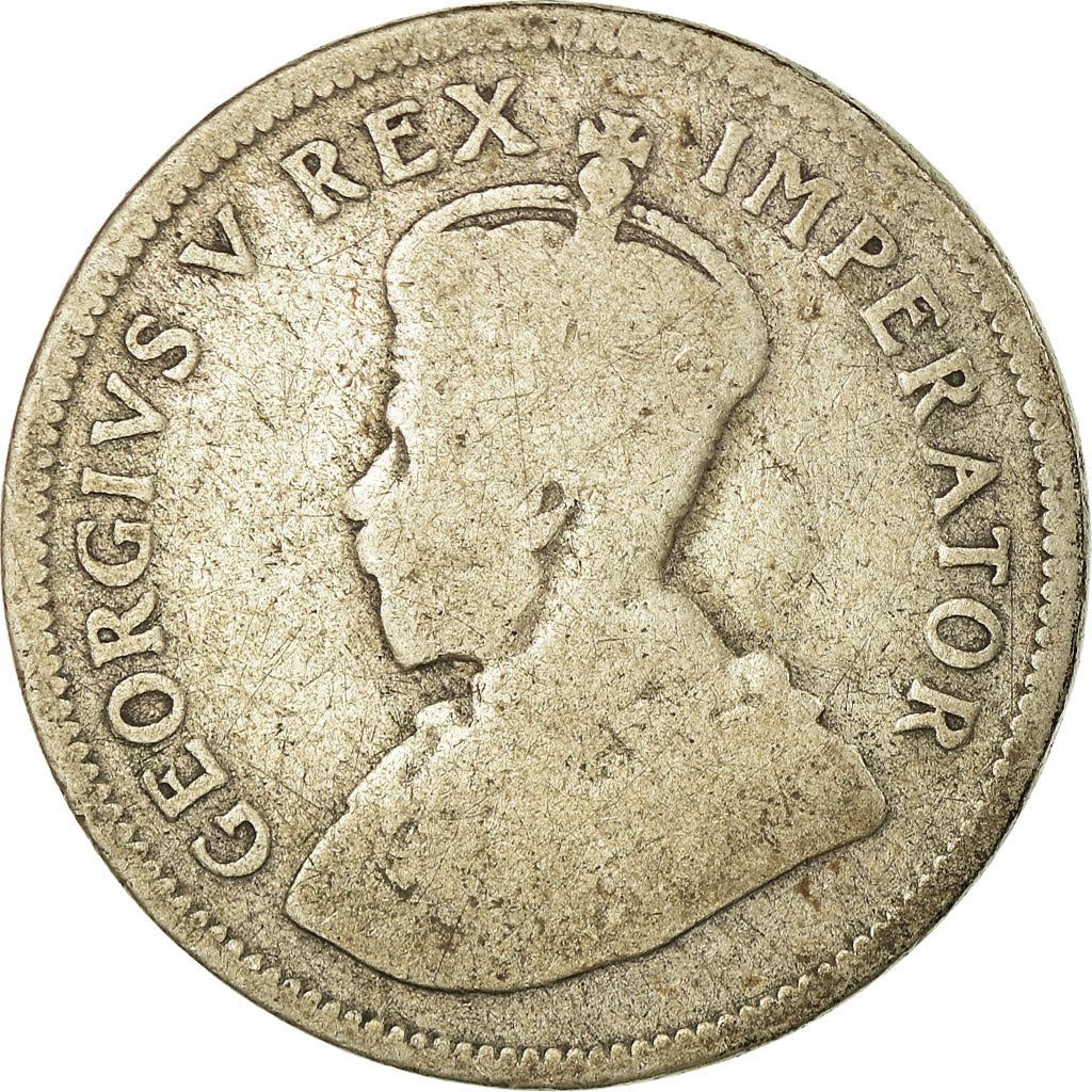 Coin, South Africa, George V, Shilling, 1932, VF(20-25), Silver, KM:17.3