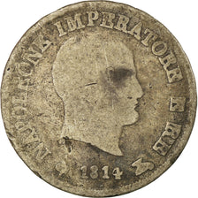 Münze, Italien Staaten, KINGDOM OF NAPOLEON, Napoleon I, 10 Soldi, 1814, Milan