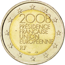 Moneda, Francia, 2 Euro, 2008, SC