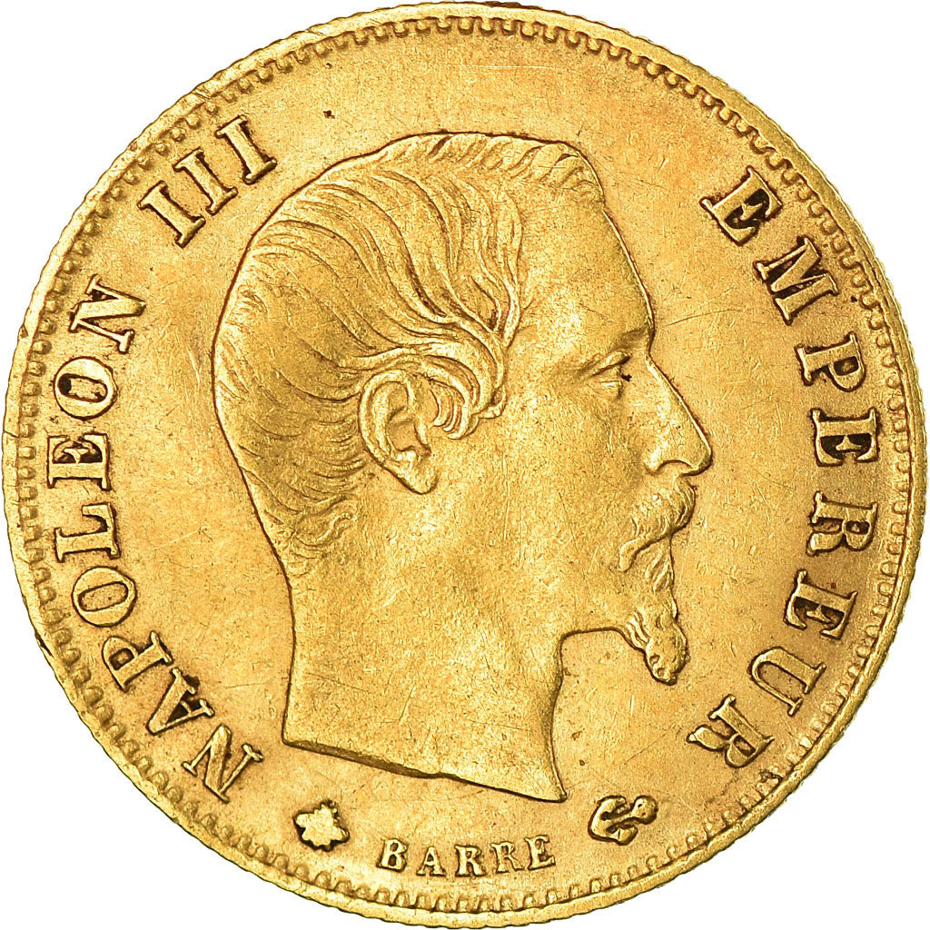 Monnaie, France, Napoleon III, Napoléon III, 5 Francs, 1860, Paris, TTB, Or