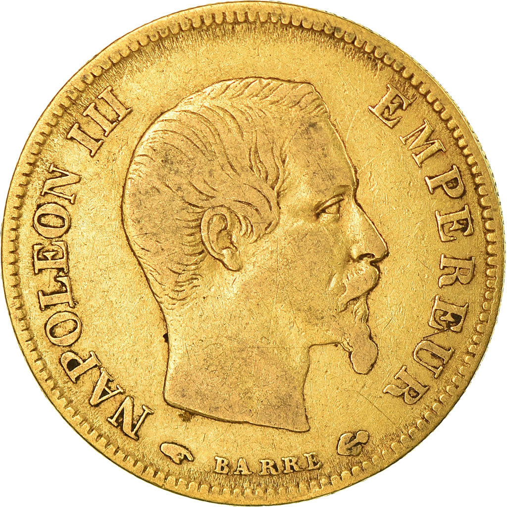 Munten, Frankrijk, Napoleon III, Napoléon III, 10 Francs, 1856, Paris, FR