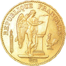 Coin, France, Génie, 20 Francs, 1875, Paris, AU(55-58), Gold, KM:825