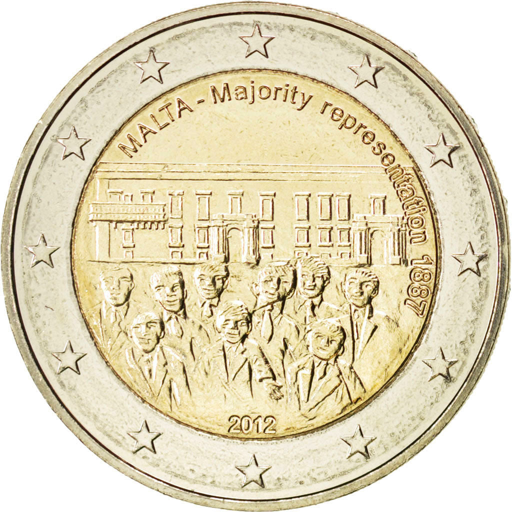 Malta, 2 Euro, 2012, MS(63)