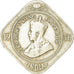 Moneta, INDIA - BRITANNICA, George V, 2 Annas, 1936, MB+, Rame-nichel, KM:516