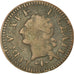 Moneda, Francia, Louis XVI, Liard, Liard, 1788, Lyon, BC+, Cobre, KM:585.5