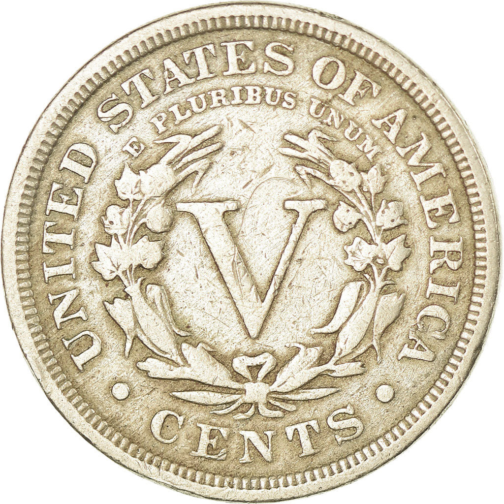 Munten, Verenigde Staten, Liberty Nickel, 5 Cents, 1911, U.S. Mint