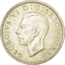 Coin, Great Britain, George VI, 1/2 Crown, 1945, EF(40-45), Silver, KM:856