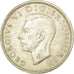 Coin, Great Britain, George VI, 1/2 Crown, 1945, EF(40-45), Silver, KM:856